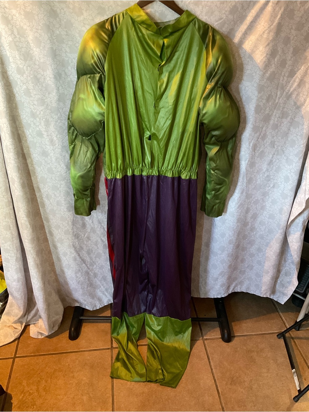 Hulk Muscle Adult Costume - Picture 2 of 8